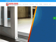 Tablet Screenshot of kusenalumunium.com